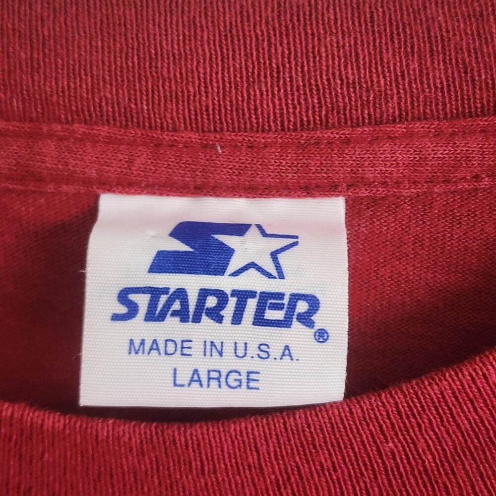 Vintage Washington Redskins Shirt Mens Large NFL Football Starter 90s USA Tee - Picture 4 of 9